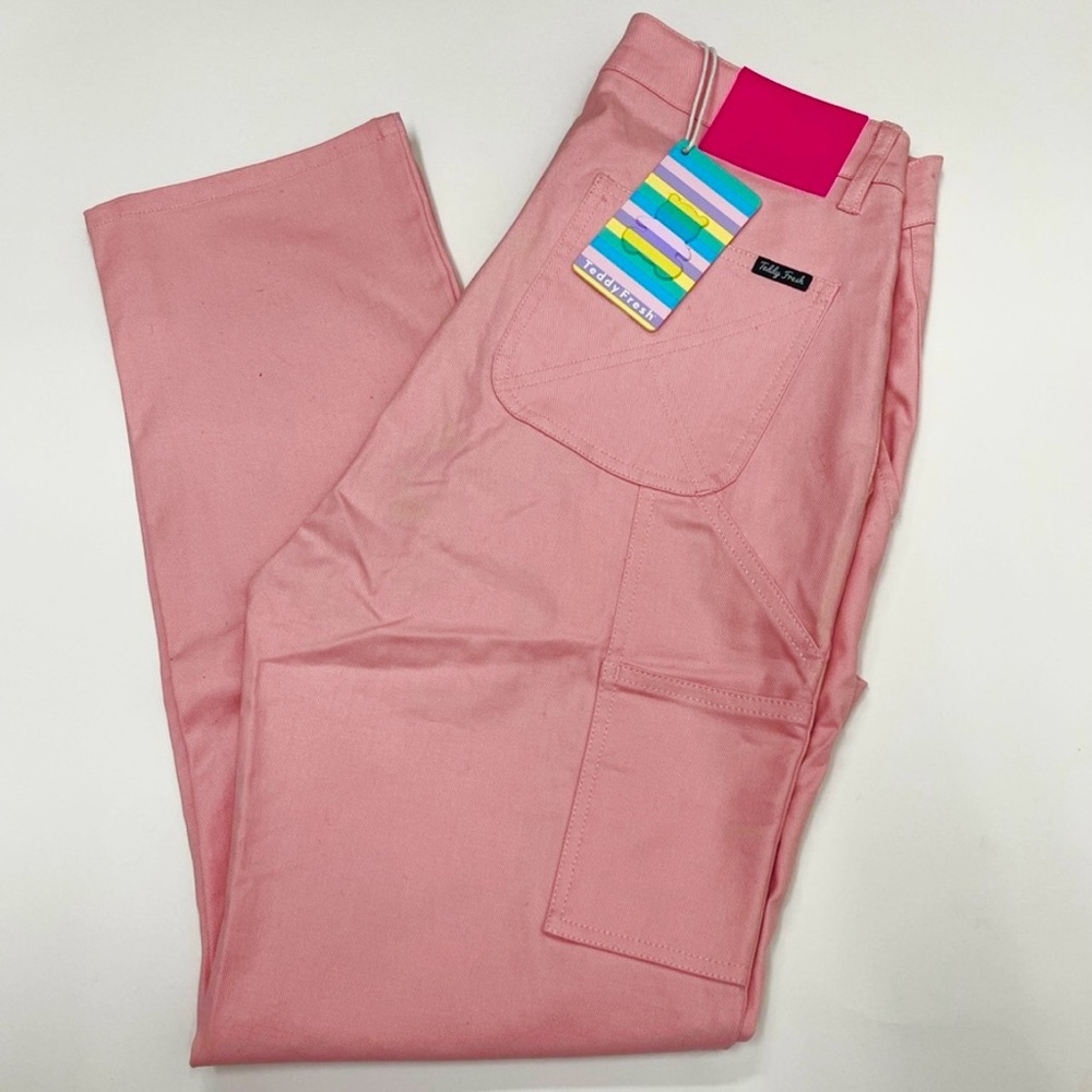 Teddy Fresh Pink Cargo Pants